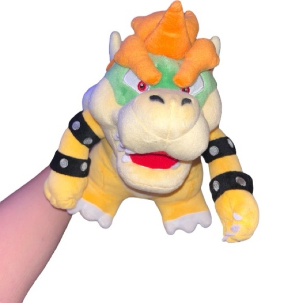 2/$20 🩷 NWT Super Mario Bowser Stuffed Figure Plushie 10”